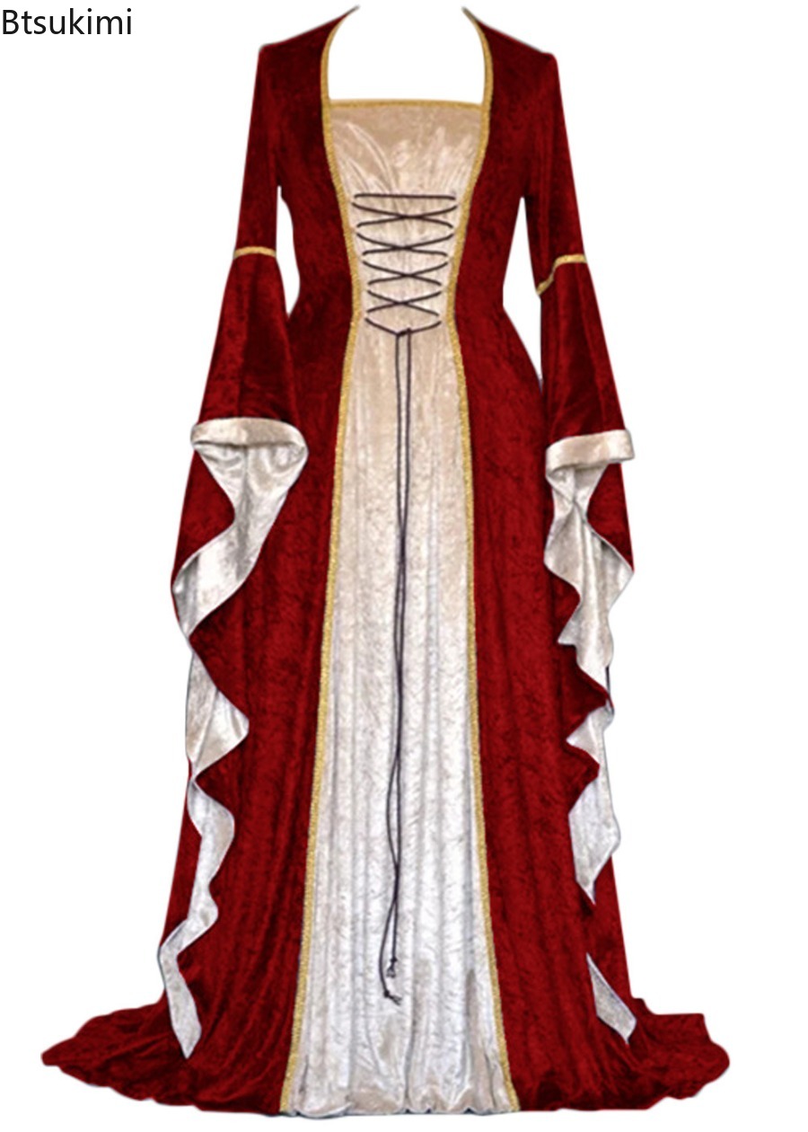 Vestido Feminino Medieval Rena - Medieval Renaissance Dress Women avaliação e preço