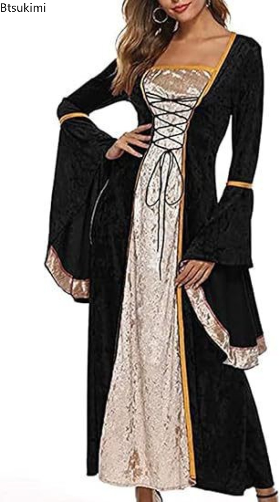 Vestido Feminino Medieval Rena - Medieval Renaissance Dress Women avaliação e preço
