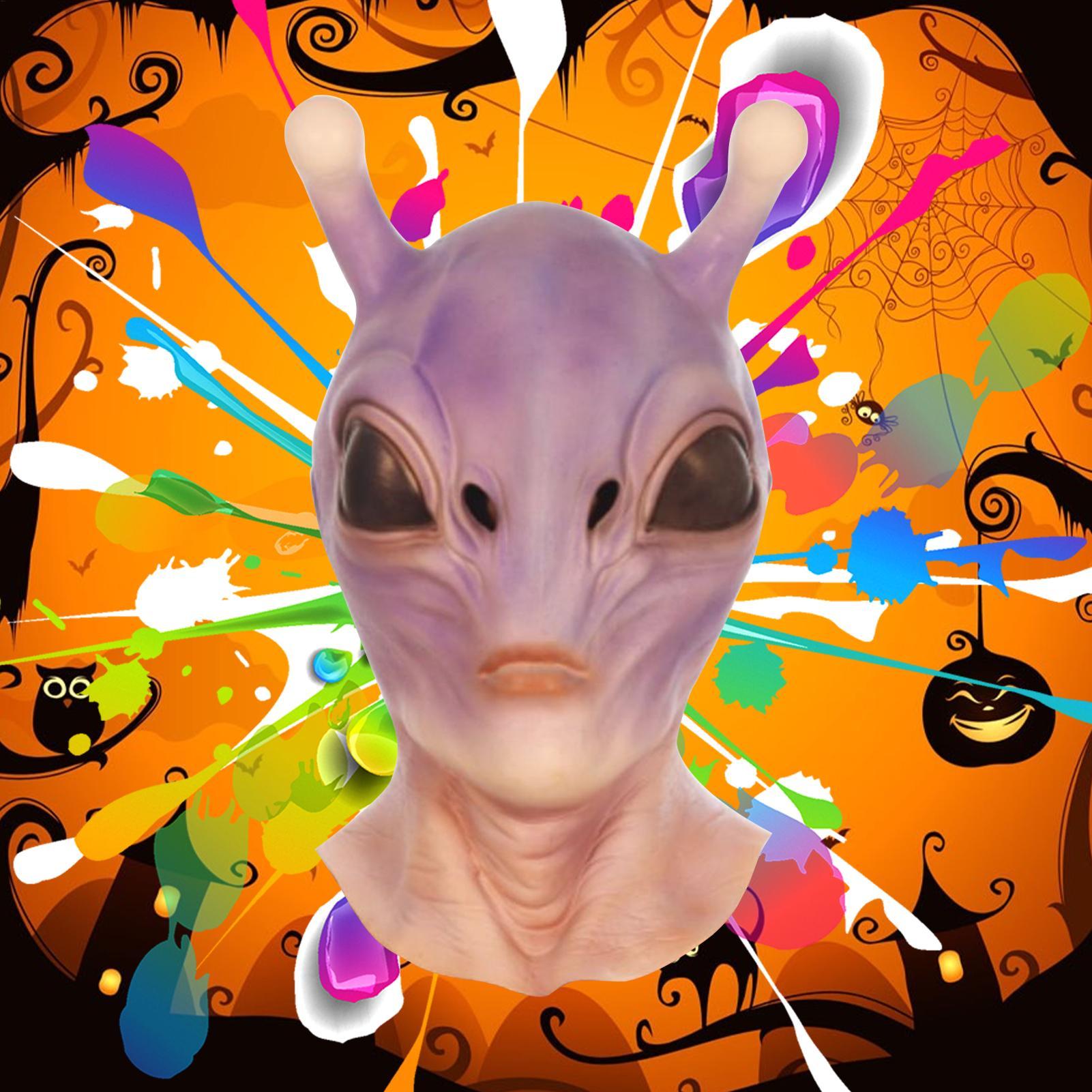 Cabeça cheia realista hallowee - Latex Alien Mask Realistic avaliação e preço